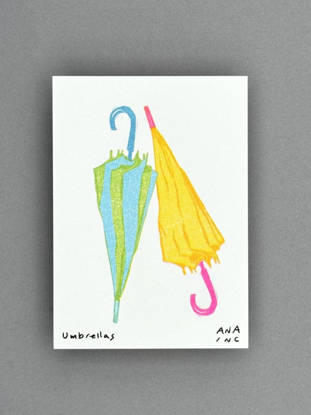Ana Inciardi Umbrellas Mini Art Print